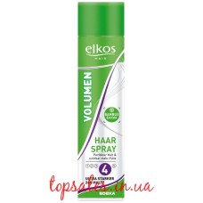 Лак для волосся Елкос Об'єм №4, (Elkos Haarspray Volumen), 400 мл